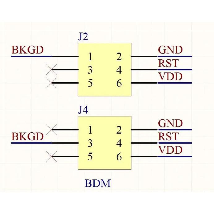 Для программатора Freescale USBDM JS16 BDM/OSBDM OSBDM Загрузчик Отладчик Эмулятор Загрузчик 48 МГц USB2.0 V4.12 RCmall FZ0622C