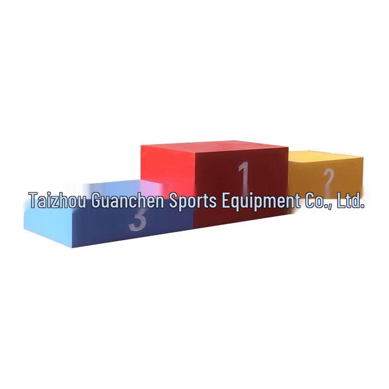 WEZHO Wooden Athletics Award Podium