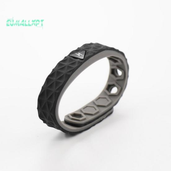 Антистатический силиконовый браслет для занятий спортом на открытом воздухе Сверхлегкий водонепроницаемый регулируемый носимый удобный силиконовый спортивный браслет унисекс