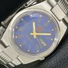 USED GENUINE VINTAGE SEIKO 5 AUTOMATIC JAPAN MENS BLUE DIAL WATCH A433257-2 R115-a433257