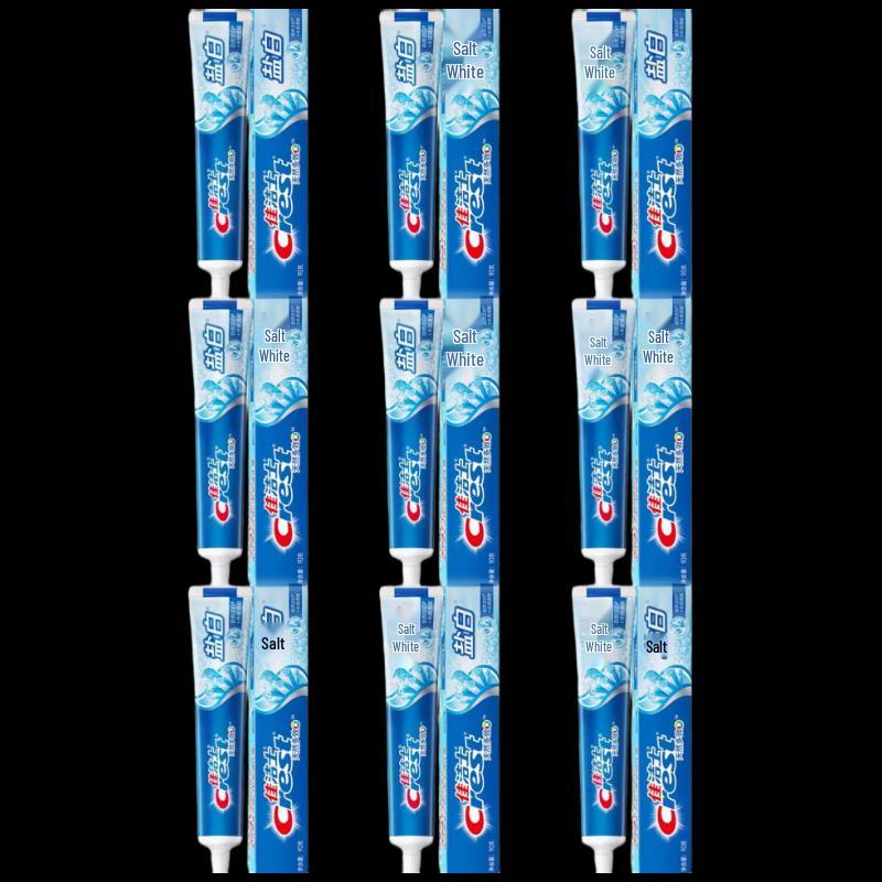Зубная паста Crest Salt Whitening, 9 штук