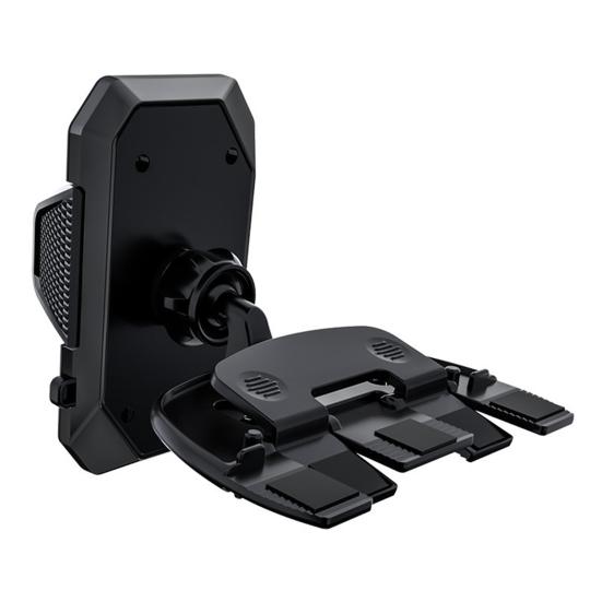 Автомобильный держатель для телефона с вентиляционным отверстием и защитой от сотрясений, лезвие для сотового телефона, крепление для телефона, выдвижное, противоскользящее, на 360 градусов