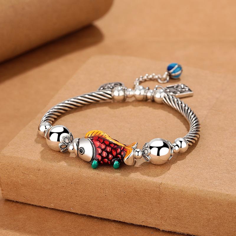 Retro National Style Has Fish Koi Bracelets In The Year