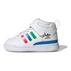 adidas Disney X Originals Forum Mid 360 Повседневные высокие кроссовки Детские кроссовки Красный Синий Зеленый GY9166