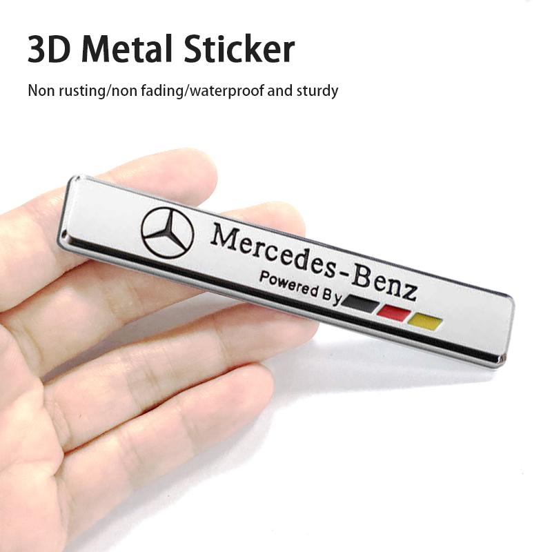 CRP1 3D Metal Car Emblem VIP Sport Badge Sticker Accessories For Mercedes Benz AMG A B C E G CLA GLA W211 W212 W214 W205