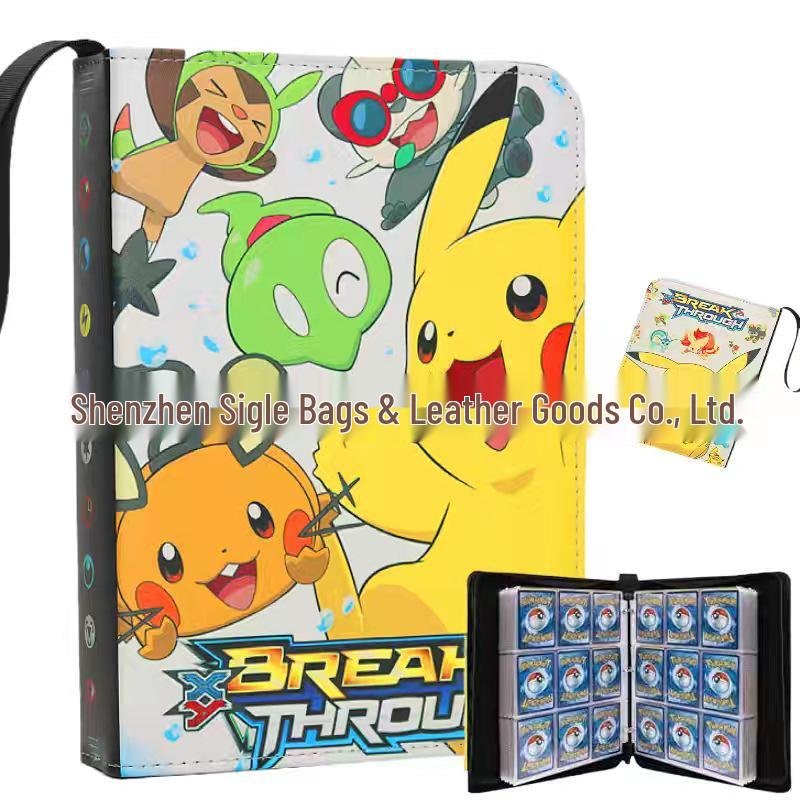 Книга для хранения коллекции карт Pokémon и Yu-Gi-Oh