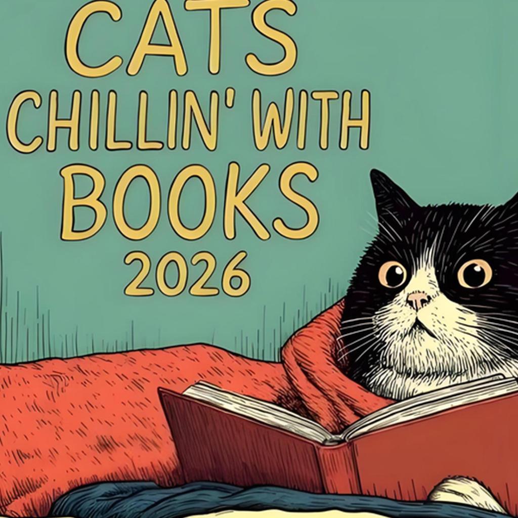 Настенный календарь 2026 12 месяцев Подвесной Дизайн с кошками Семейный планировщик расписания Органайзер Календарь для спальни, дома, офиса Декор