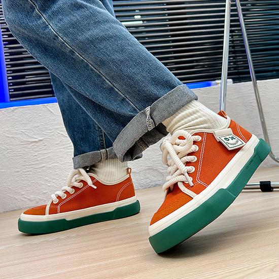 Летняя дышащая парусиновая обувь, женская универсальная студенческая обувь для скейтбординга, повседневная обувь на толстой подошве, модная обувь