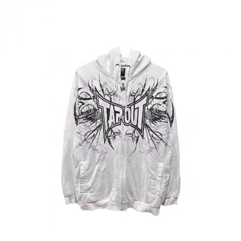 2024 весна и осень американская ретро уличная куртка в стиле Харадзюку в стиле хип-хоп с капюшоном мужская свободная повседневная однотонная куртка Y2k