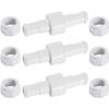 AIMOONSA Lot 3 Raccords Rotatifs D20 + 6 Écrous D15 Compatibles Zodiac Polaris 180/280/380