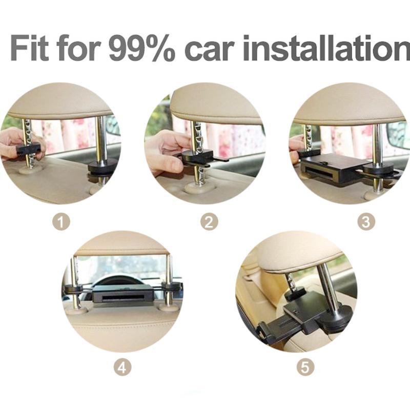 Сенсорный экран, внешний MP5-дисплей на подголовнике, автомобильная универсальная задняя развлекательная система