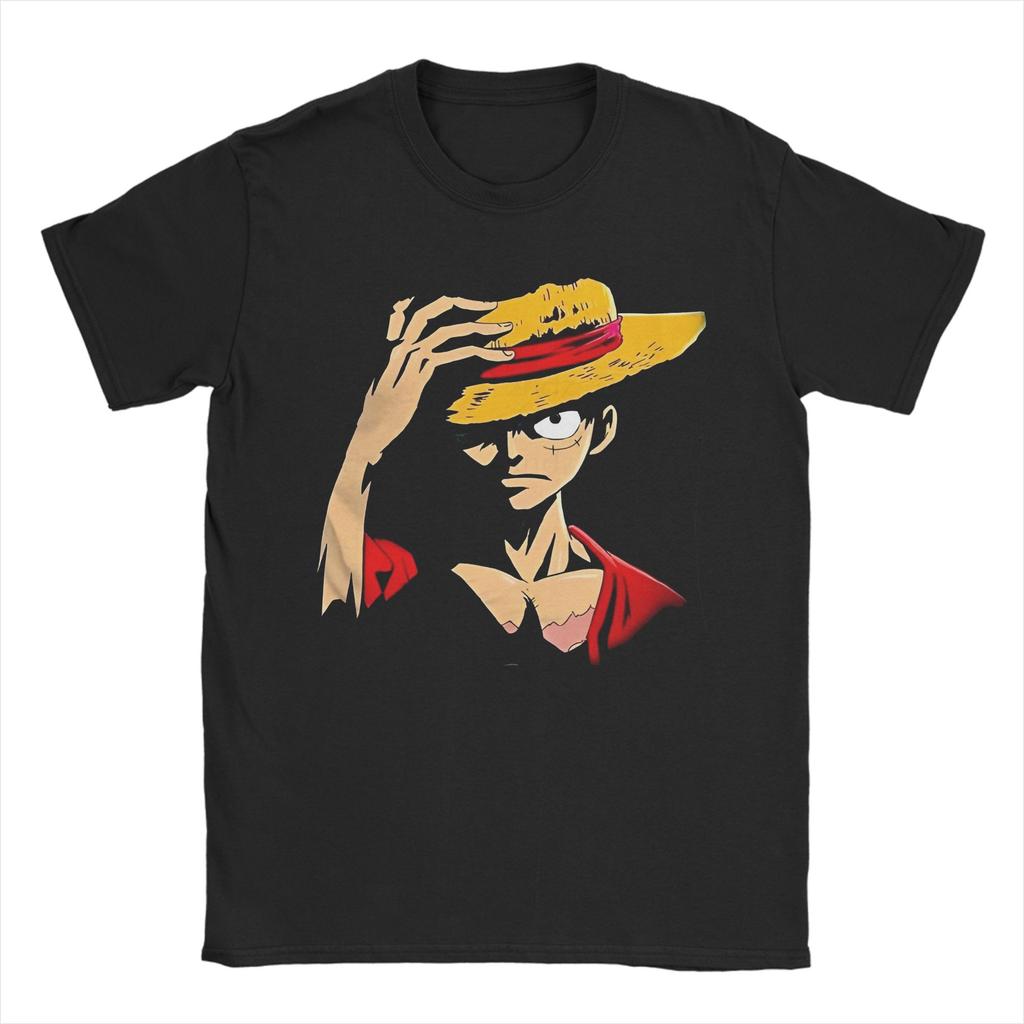 Trafalgar D Law One Piece TShirts for Unisex Women Vintage Cotton Tee Shirt Round Neck Short Sleeve T Shirt Graphic Clothing