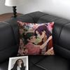 TThe ApothecaryY DiariesAnime Cushion Cover Natural Linen Organic Fabric DoubleSided Printing Sofa Home Decor Gift Pillow Case