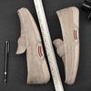 Men Loafers Luxury Brand Suede Leather Mens Casual Shoes Designer Men Shoes Light Comfy Driving Shoes Slip-on Lazy Flat Mocassin