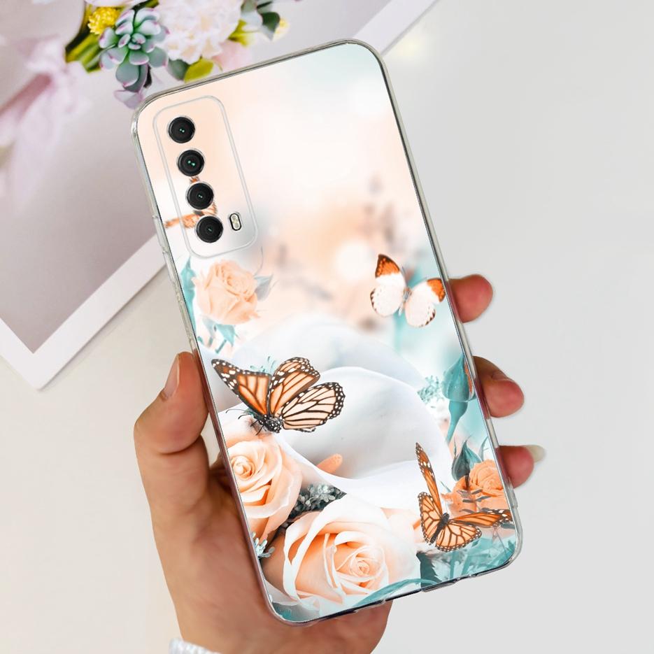 Для Huawei P Smart 2021 Чехол PPA-LX1 PPA-LX2 Новый Модный Расписной Чехол Мягкий ТПУ Чехол для Телефона Для Huawei Y7a Psmart 2021 Coque Capa