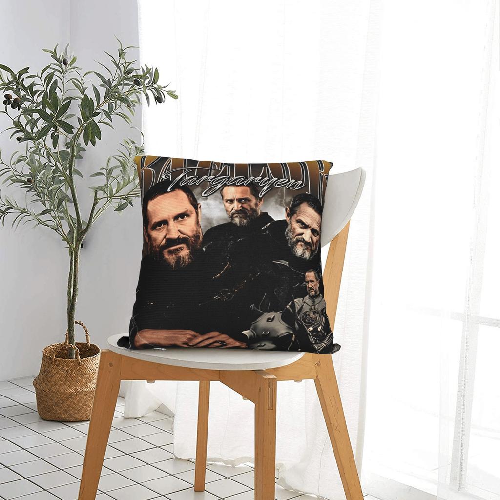 Baelor Targaryen Pillow Case Square Pillow Cover For Sofa Home Decoration Morden Cushion Cover