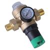 DN15/DN20 Adjustable Pressure Reducing Valves With Gauge and Screen Filter Brass Water Pressure Regulator Enduring