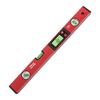 Aluminum Alloy Digital Spirit Level with 3 Bubble Level and Shockproof Design for Construction Sites, Portable Magnet, Precision Graduations, Built-in