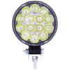42W 14LED Work Light 6000K 3000LM Round Spotlights IP67 Waterproof Universal for Car Motorcycle