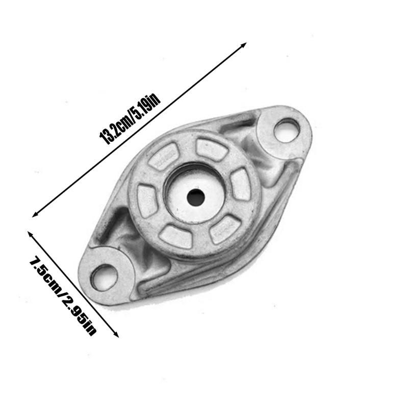 Upper Suspension Mount Assembly for Rear Shock Service, Cast Aluminum Housing with Rubber Insert, Ref 31323230 31323227 31323228 Replacement Part,