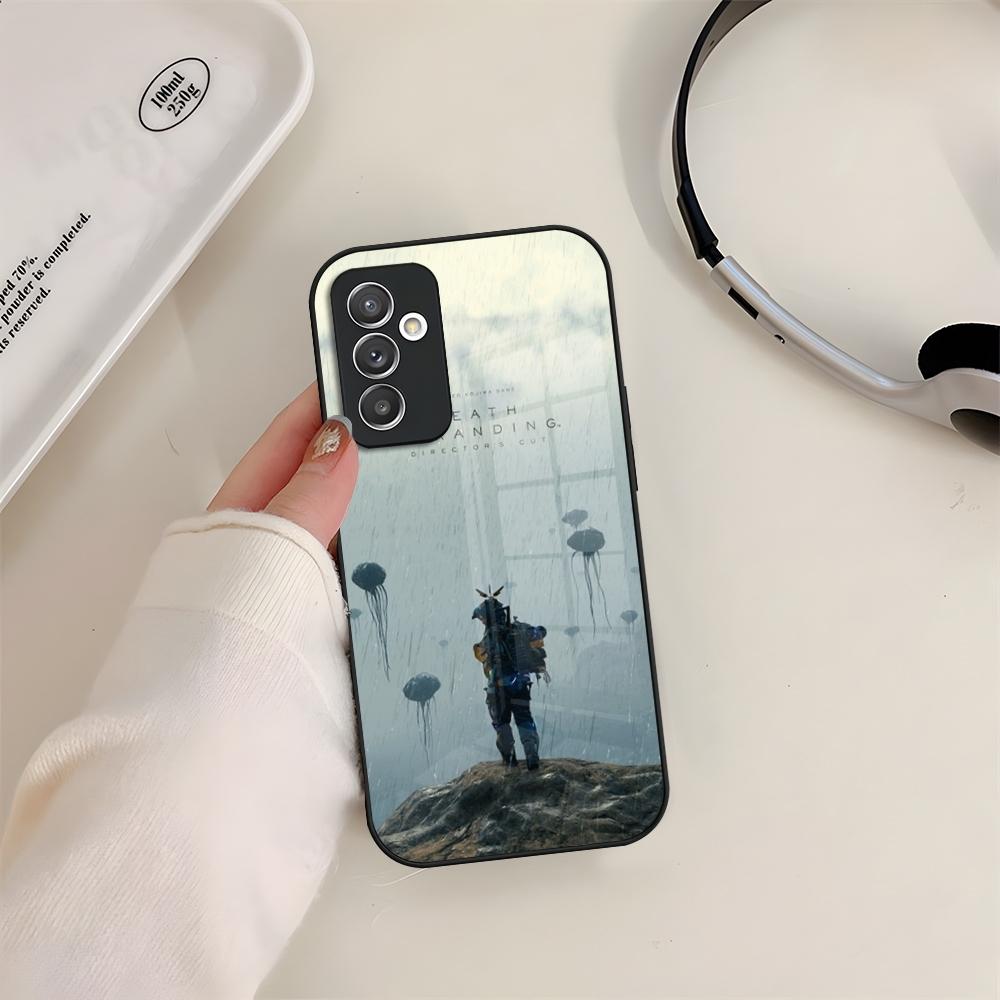 Игровой чехол Death Stranding 2 Стеклянный для Samsung S24 S26 S23 S20 S25 S21 S22 Ultra Fe Plus A05 A06 A16 A26 A36 A56 Coque