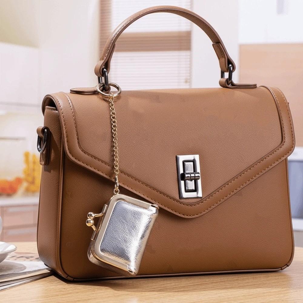 Pure Color Earring Necklace Wallet Luxury Mini Coin Purse Leather Jewelry Storage Box  Daily