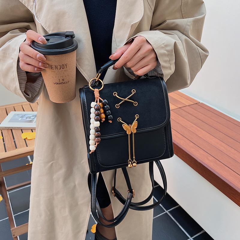 Рюкзак Женский Модный Нишевый Дизайн Портативный Корейская Версия Повседневный Школьный Рюкзак Уличный Тренд Студенческий Легкий Дорожный Рюкзак