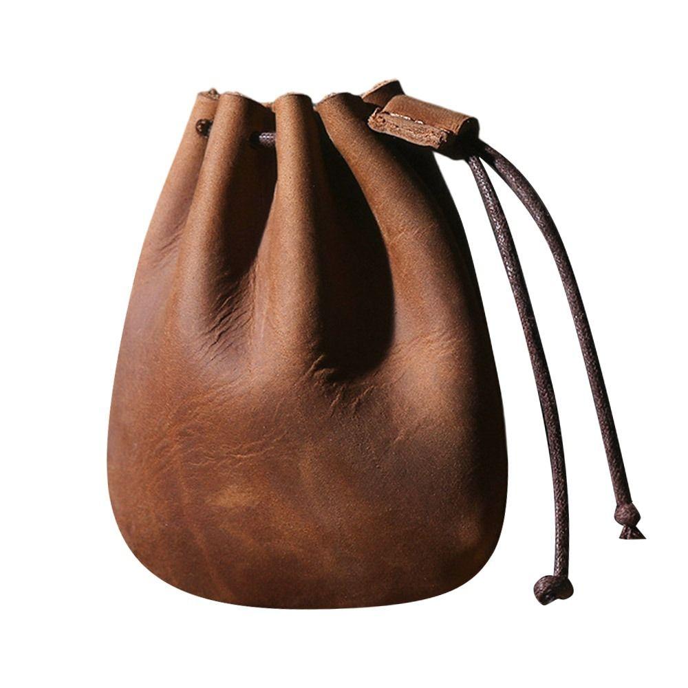 Drawstring Strap Wallet Multicolour Purse Durable Storage Bag  Travel