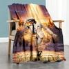 Michael Jackson 121 Personalized Text Blanket Throw Personalized Blanket Ultra-Soft Perfect for Bed Couch Office Chair Office