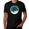 Geometric Minimalist Landscape Tshirt Quick Dry Outdoor Sports Tshirt