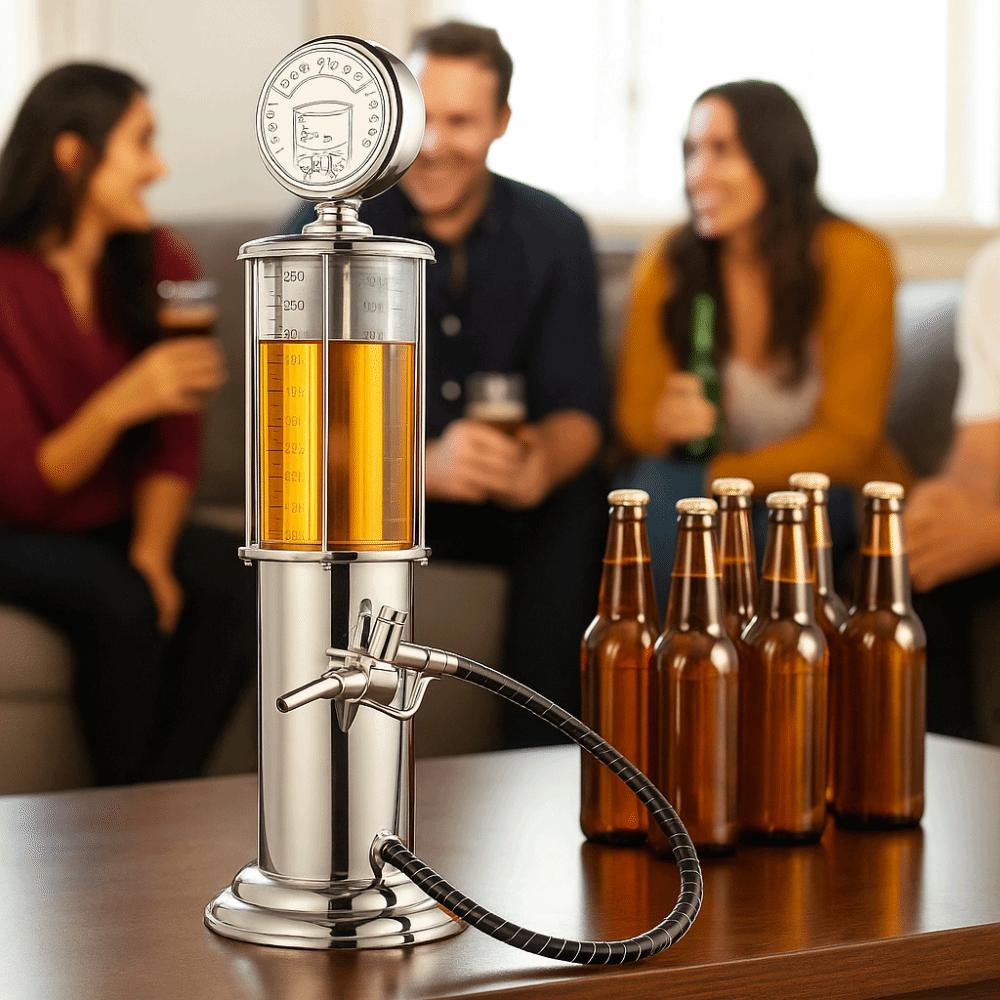 Пивная башня с одним насосом 900 мл Контейнер для напитков Барный инструмент Диспенсер для алкоголя Ресторан