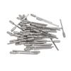 50pcs Nail Drill Bits Acrylic Gel Removal Rough Surface Strong Hardness Diamond Sand Cuticle Polishing Bits