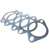 Прокладка глушителя YESprime, Фланец выхлопа, Турбо, Крышка двигателя мотоцикла, Универсальное металлическое кольцо, 76 мм x 5 штук
