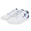Sneakers Cowhide Casual Shoes Shoes Captain Logo Embroidery Original Laces 23276400 25 [Shinakoba] Men's Lace-up (White)
