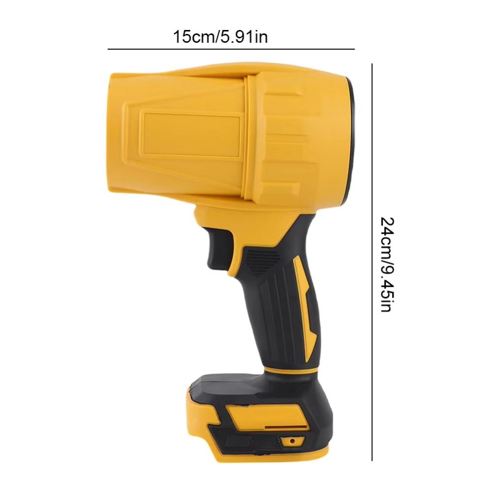 Brushless Turbo Jet Fan Handheld Leaf Blowing Power Tools For Dewalt 20V Battery