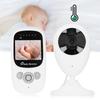 2.4G Wireless Baby Monitor Camera Infrared Night Vision 2-Way Audio Temperature Alarm