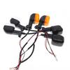 BWS100 Universal Turn Signal Light Blinker Indicator Flasher Lamp Front Rear Motorcycle Lighting System Modification