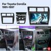 Радио для Toyota Corolla 1991-1997 LHD, 9-дюймовая Android автомагнитола с сенсорным экраном, CarPlay/Android Auto, Bluetooth, WiFi, AHD Камера заднего вида