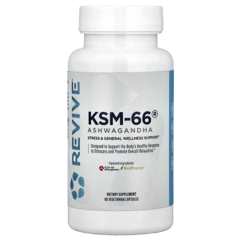 KSM-66® Ashwagandha , 60 Vegetarian Capsules