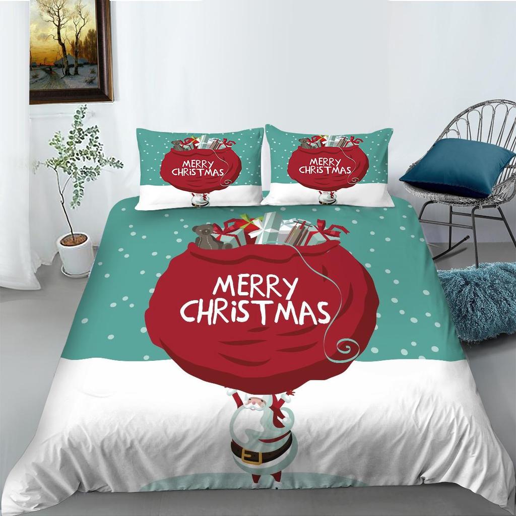 Комплект пододеяльников, домашнее постельное белье, уникальный дизайн, рождественский домашний текстиль, комплект одеял высокого качества