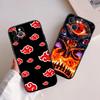 RA1 Anime Akatsuki NARUTO Phone Case for Samsung Galaxy S20 S21 S22 Ultra FE + Plus A21S A22 A24 A25 A26 A30 A30S A31