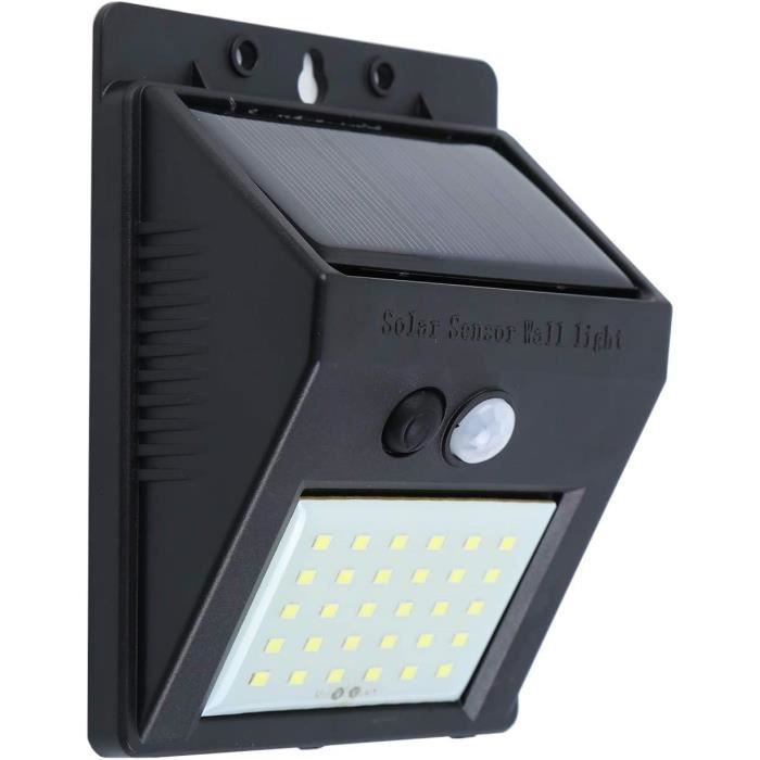 Lampe Solaire - H-YEEU - 30 LED - IP65 Etanche - Détecteur de Mouvement - Extérieur