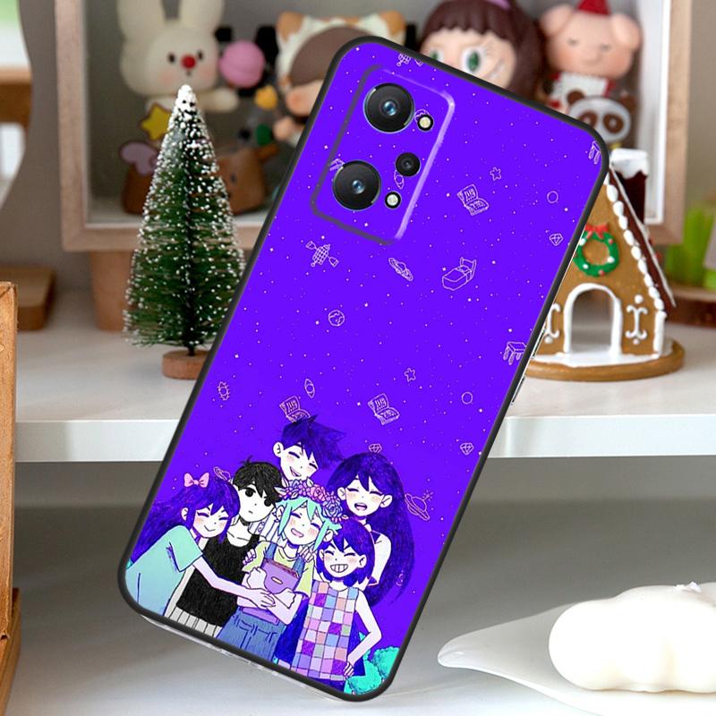 Чехол для телефона OPPO Realme C55 C35 C33 C31 C30 C25 C21Y C11 GT Neo 5 3T 2T Realme 10 9 11 Pro Plus с игрой Omori