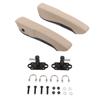Pair Car Armrest Left Right 0‑120 Degree Adjustable Interior Beige Universal for RV Trucks