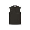 Essentials FW22 V Neck Vest Off Black Women Vest Gray-Black FOG-FW22-416