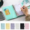 With Magnetic Buckle Closure Money Budget Planner Binder A6 Notebook Binder