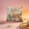 Magical Mythical NineColored Deer Cushion Cover Comfortable Durable Pillow Cover MultiScene for Home Office Car Sofa
