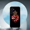 Чехол-накладка Корона для Samsung Galaxy S25 S24 S23 Ultra S22 S21 Plus S20 Черный Мягкий Силиконовый Защитный Чехол