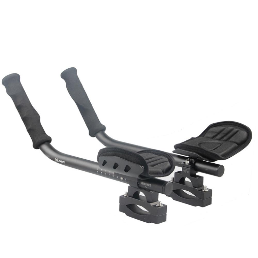 Bicycle Rest Handlebar Mountain Bike Road Bike Integrated Split Flat Handlebar Round Handlebar Detachable TT Handlebar
