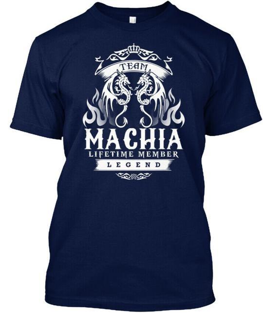 Team Machia Lifetime Member Legend T-Shirt Made in the USA Size S to 5XL